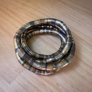 Multicolor Coil Bracelet